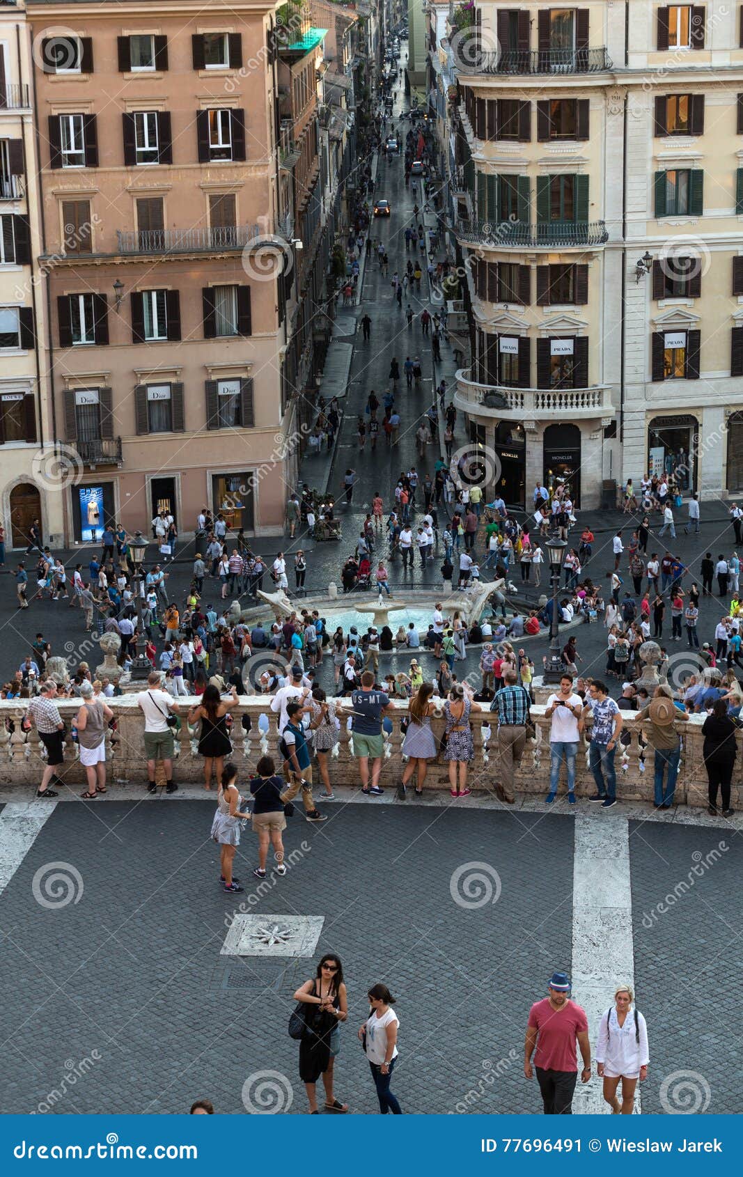 Shopping Near Spanish Steps