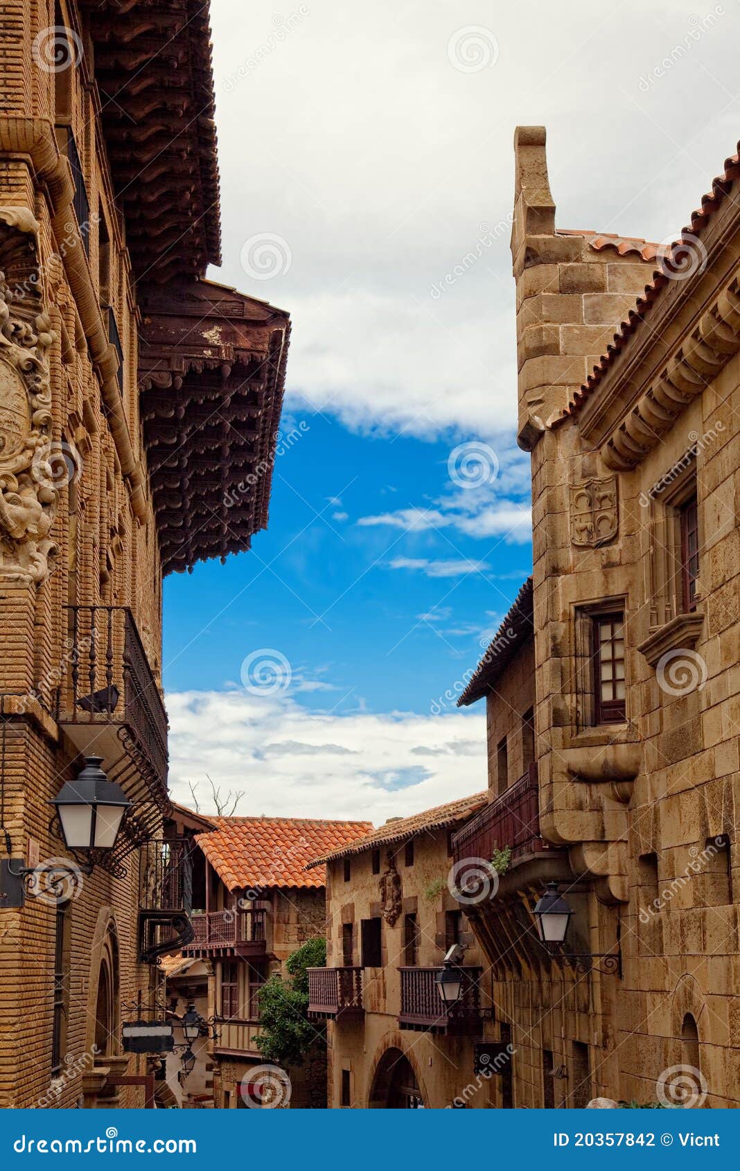 Spanish street stock photo. Image of espanyol, spanish - 20357842
