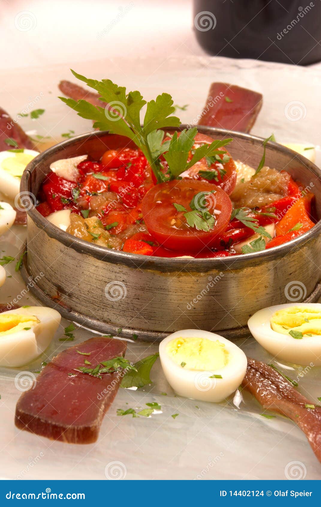 Spanish tapa starter stock photo. Image of olive, vitamin 14402124