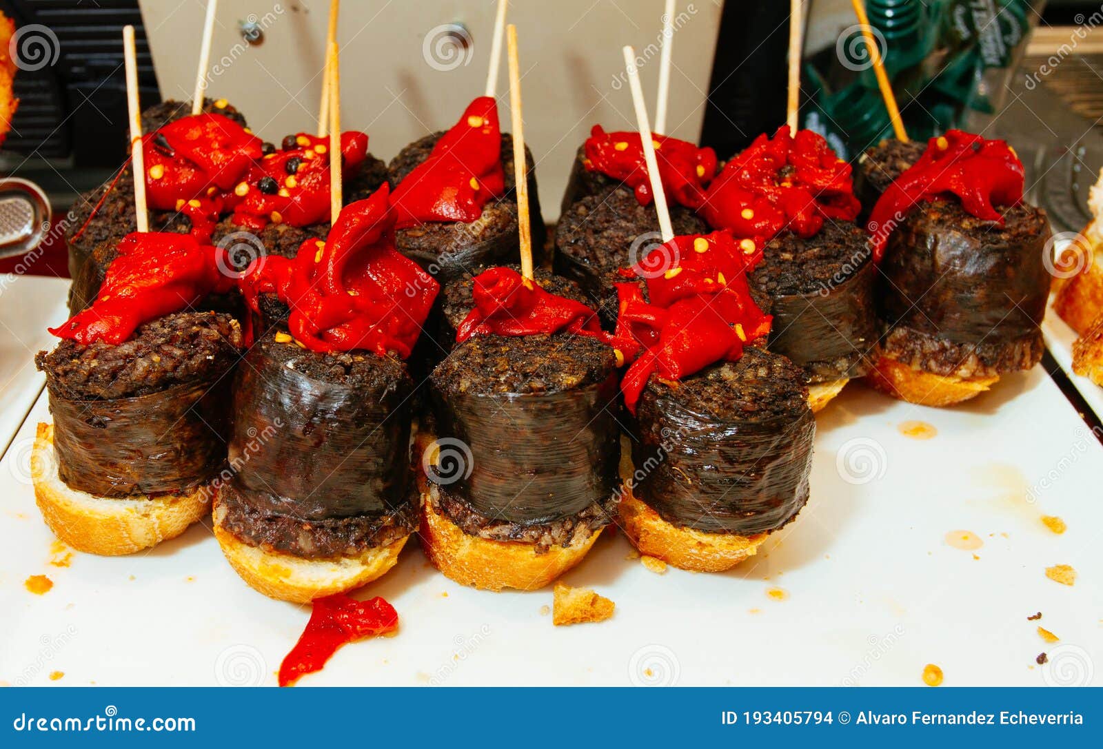 Spanish Tapas of the Basque Country Stock Photo Image of food, side 193405794