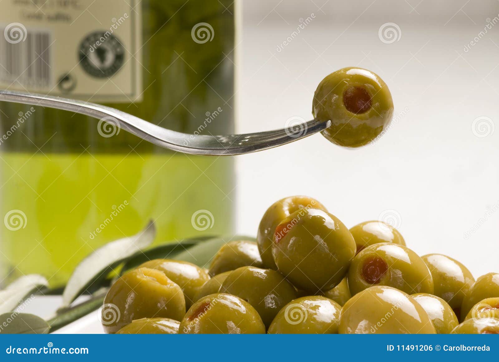 Spanish Tapas. Stuffed Olives. Stock Photo Image of background, tapas
