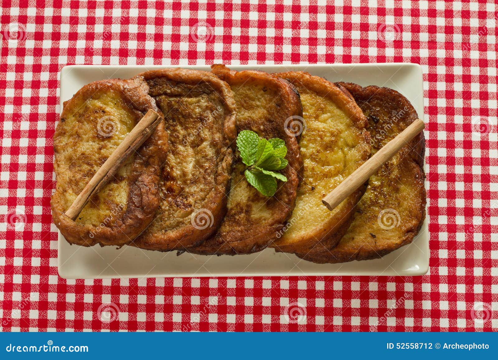Spanish Torrijas stock photo. Image of spain, dessert 52558712