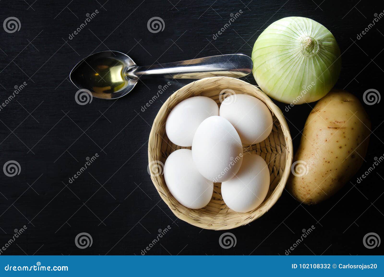 Spanish tortilla stock photo. Image of ingredients, tapa 102108332