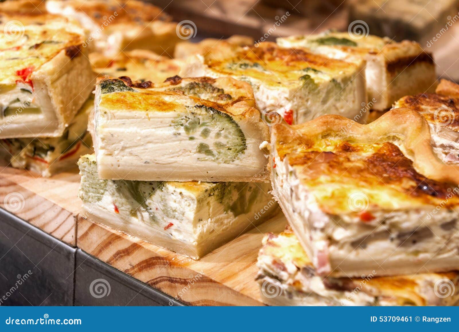 Spanish vegetable quiche stock image. Image of nutrition 53709461