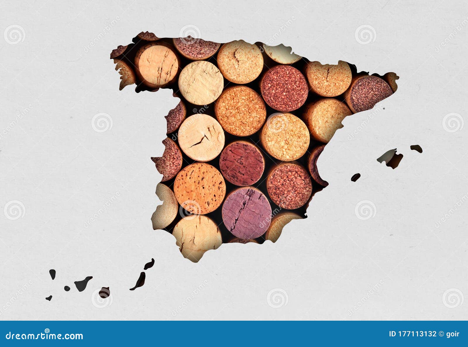 Spanish wine concept stock photo. Image of group, closeup 177113132