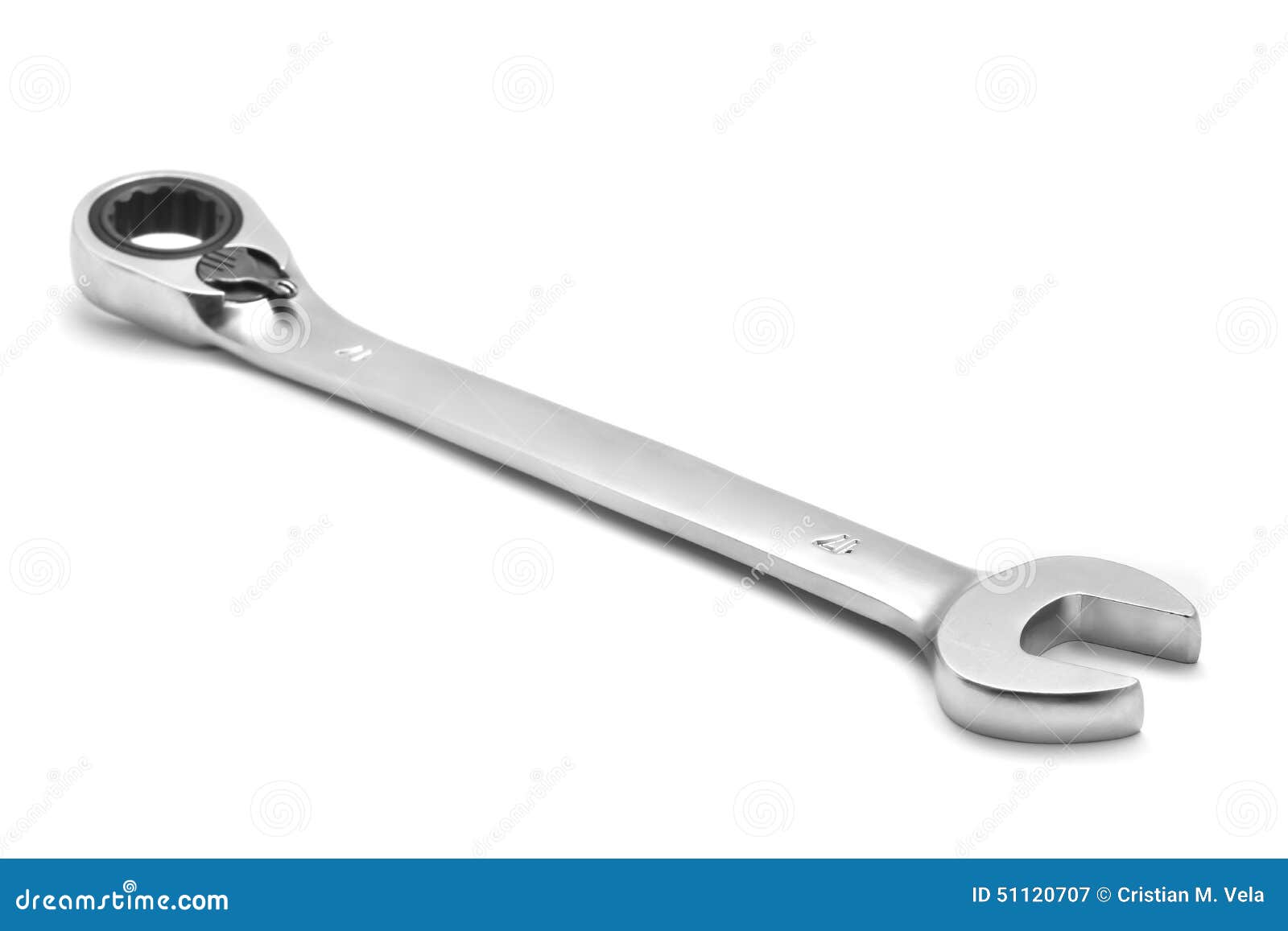 Spanner ratchet wrench stock image. Image of wrench, auto 51120707
