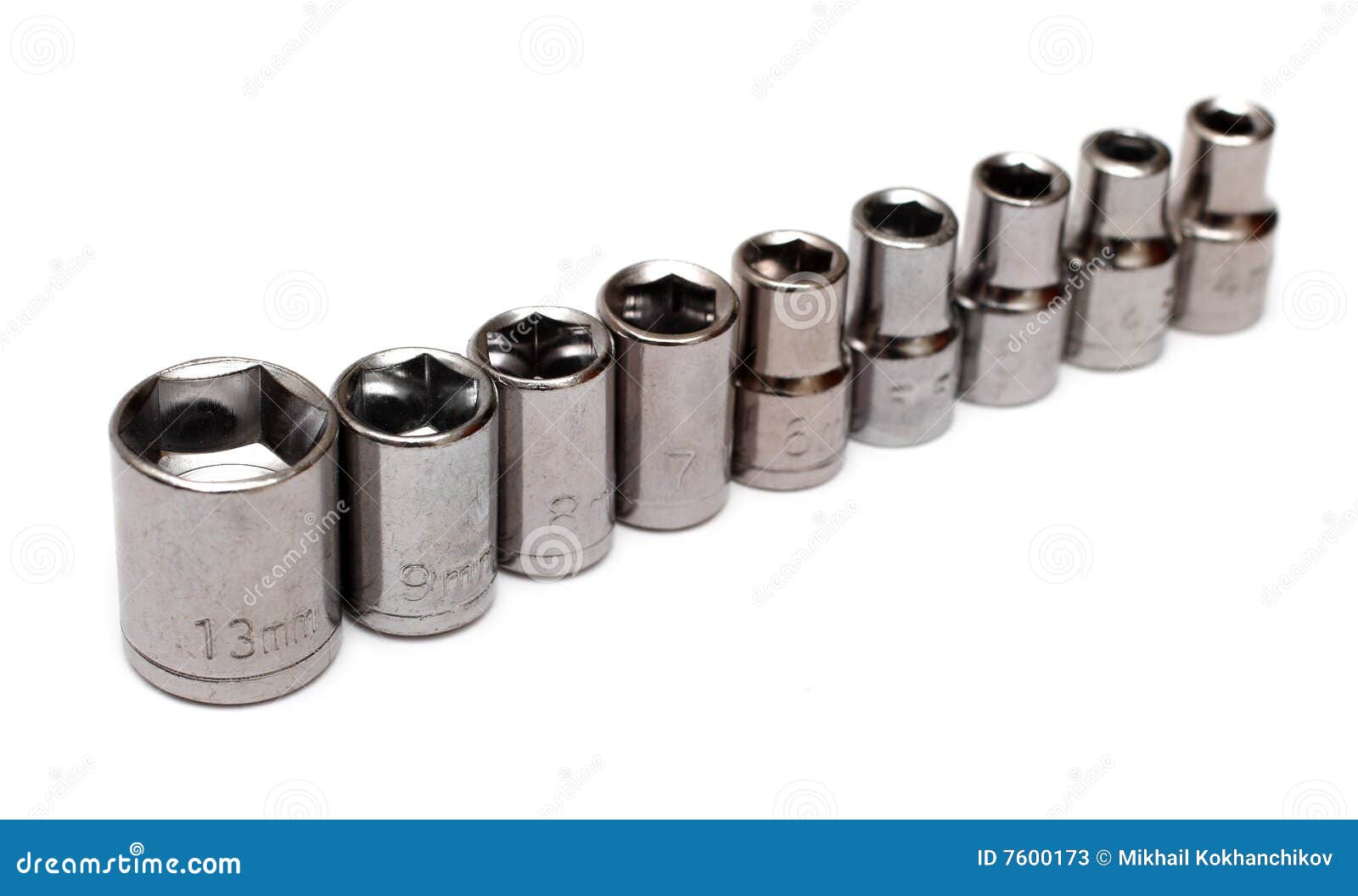 Spanner tools set stock image. Image of scale, repairing 7600173