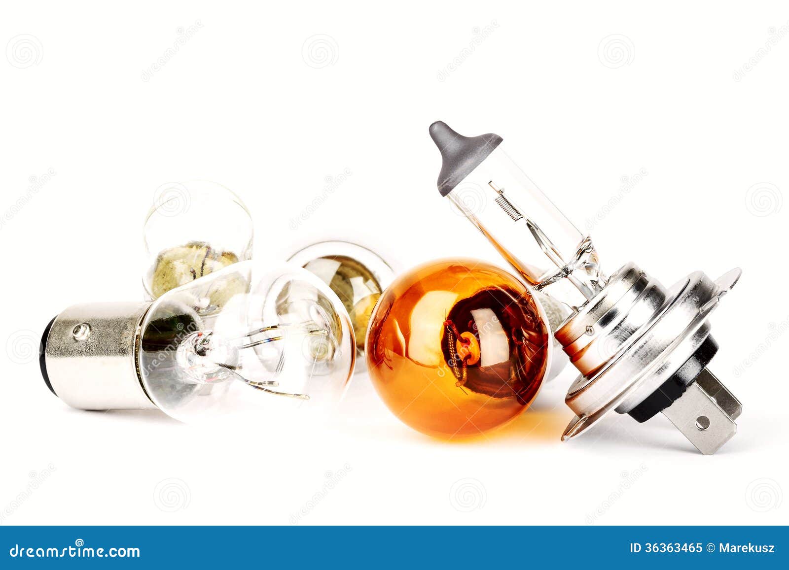 Spare car bulbs stock image. Image of glass, industry 36363465
