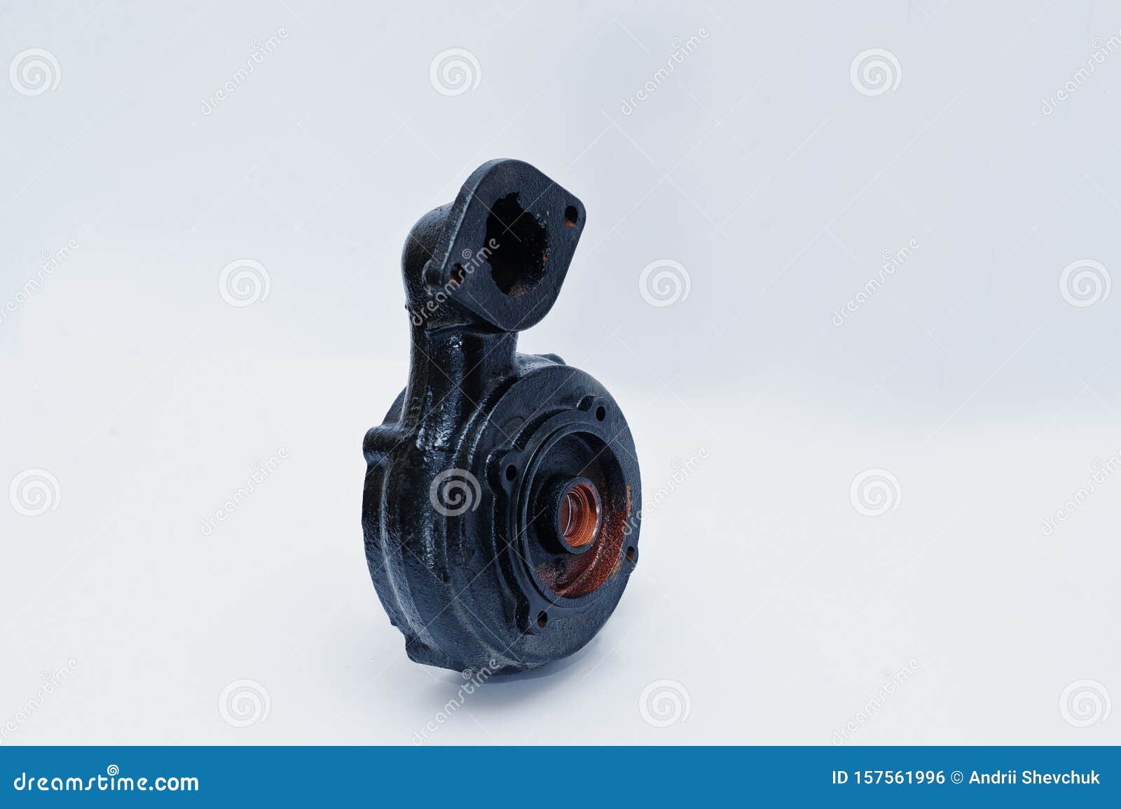 Spare Part for Water Pump Isolated on White Stock Photo Image of