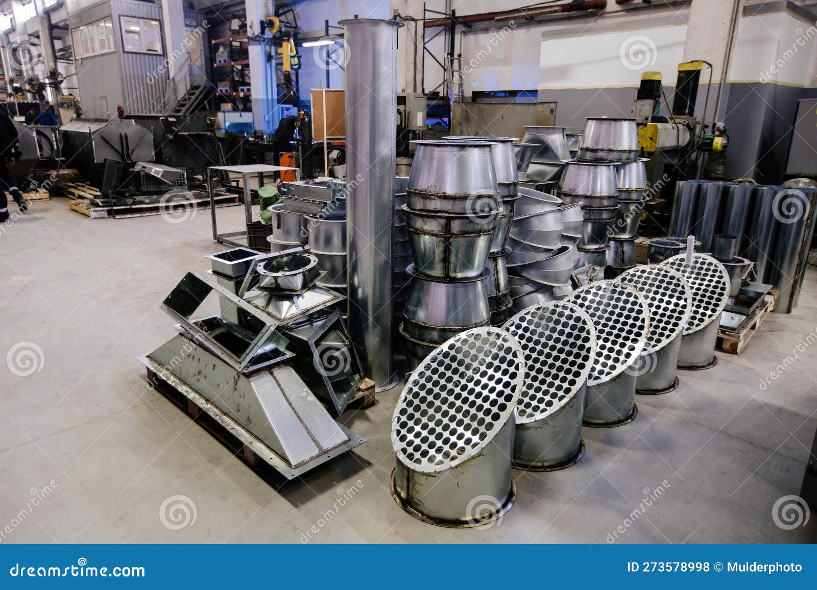 Spare Parts for Construction of Ducts of Industrial Heating, Drying and