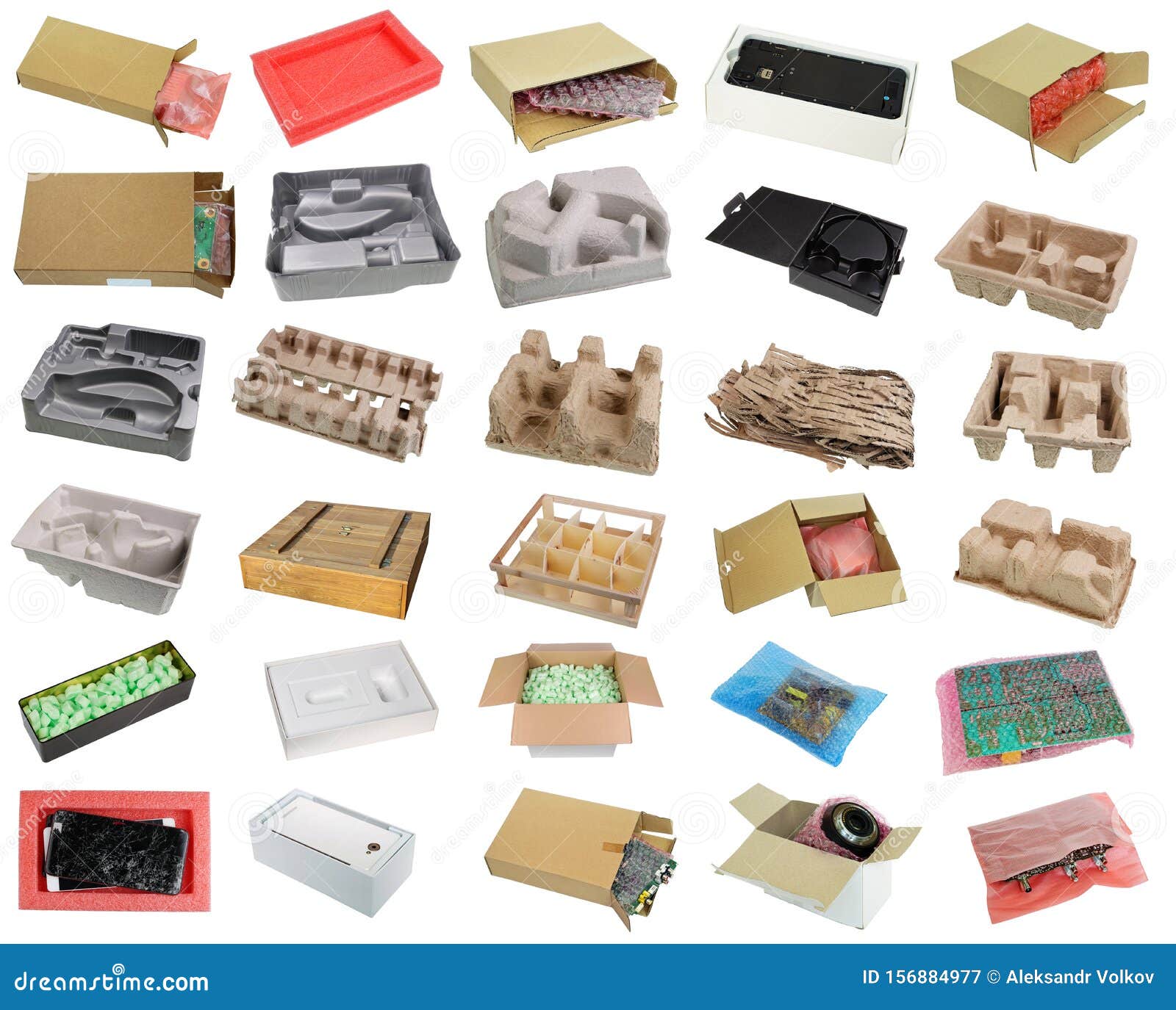 spare parts and electronic components  packs  and  box   set