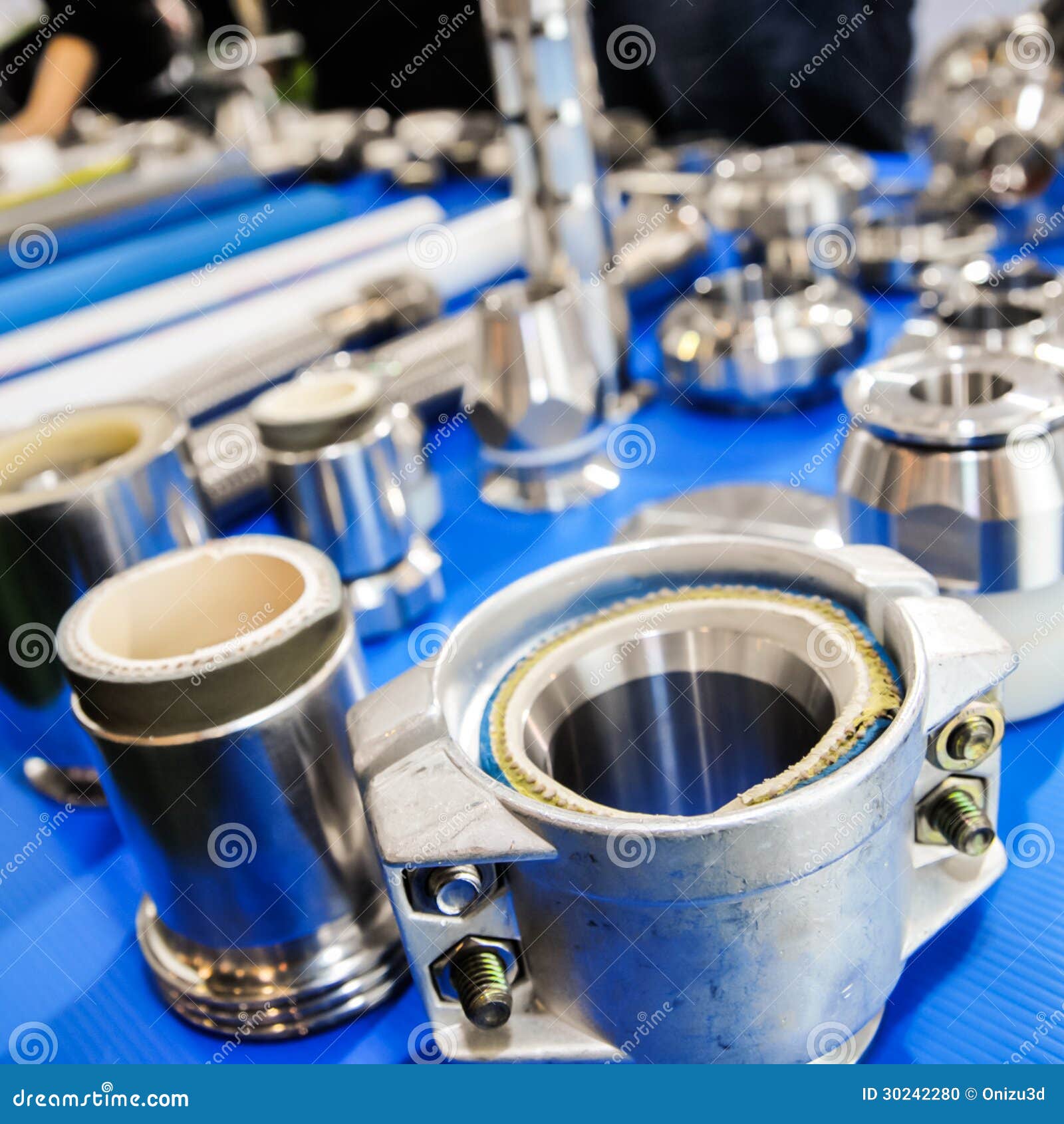 Spare parts of machinery stock photo. Image of store 30242280