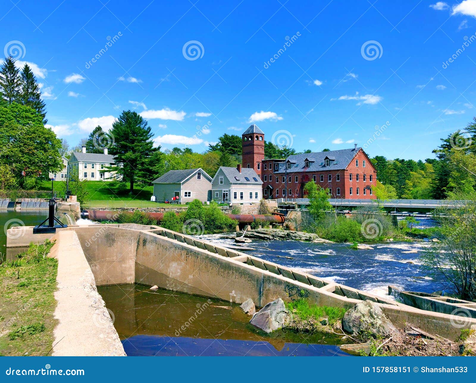 Yarmouth Maine Mill Stock Photos Free & RoyaltyFree Stock Photos