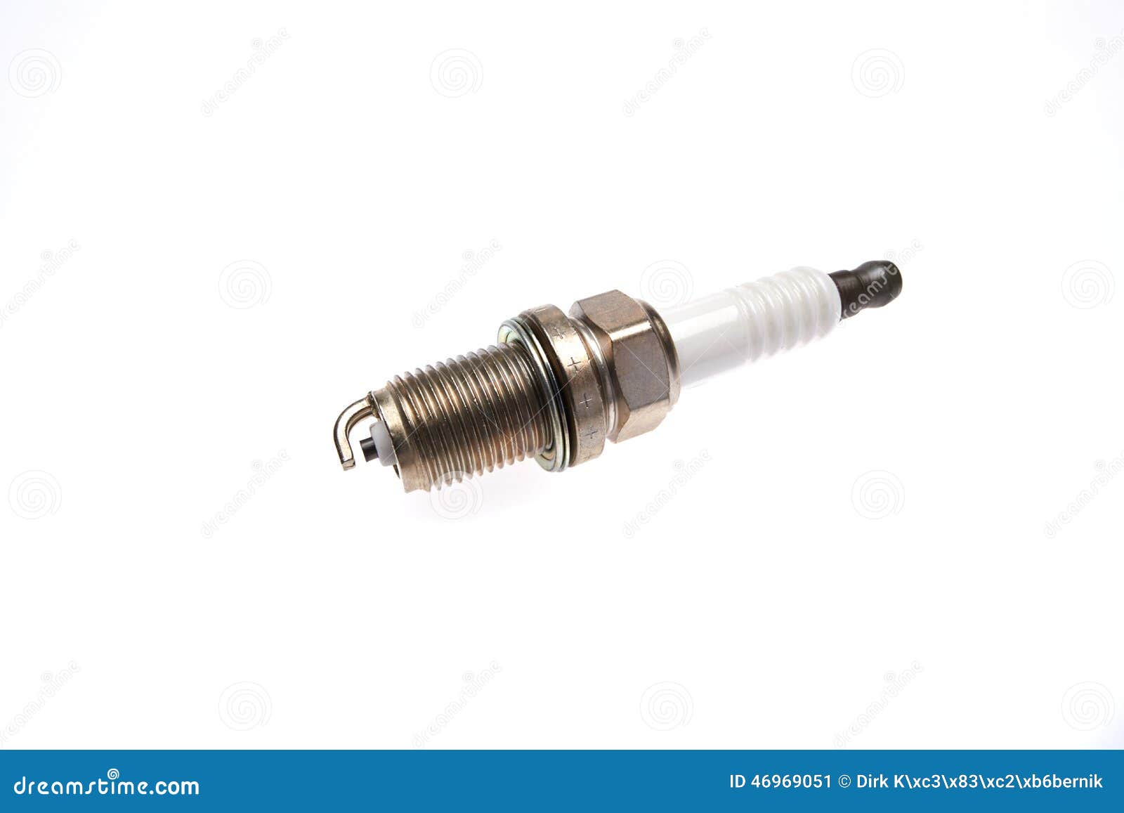 A spark plug for your car stock image. Image of electrode 46969051