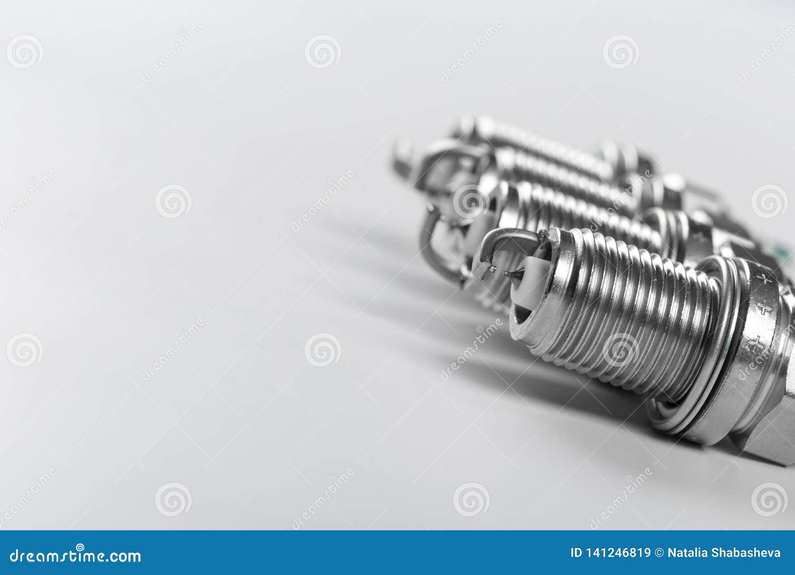 Spark Plugs Gasoline Internal Combustion Engine Stock Image Image of