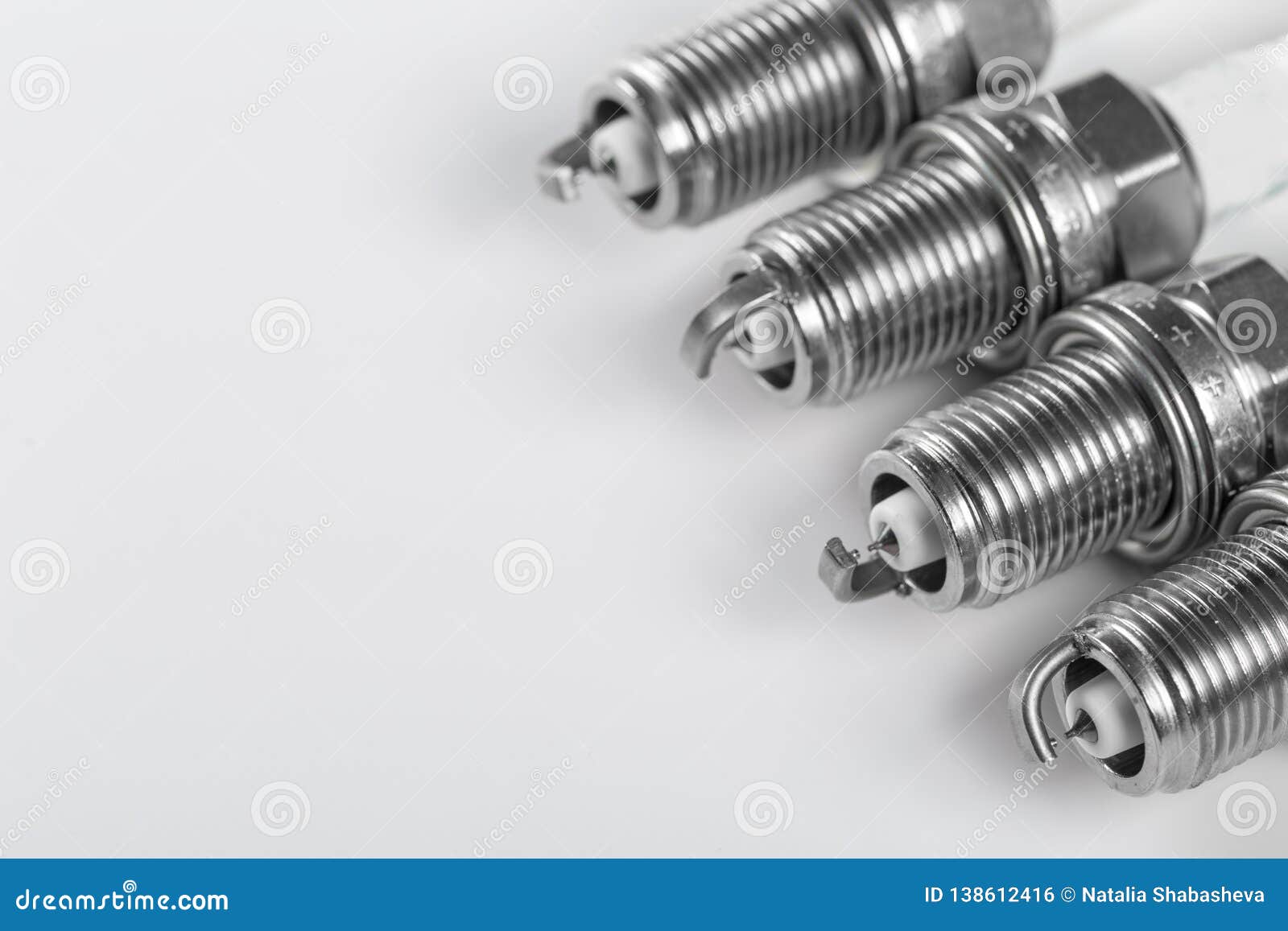 Spark Plugs Gasoline Internal Combustion Engine Stock Photo Image of