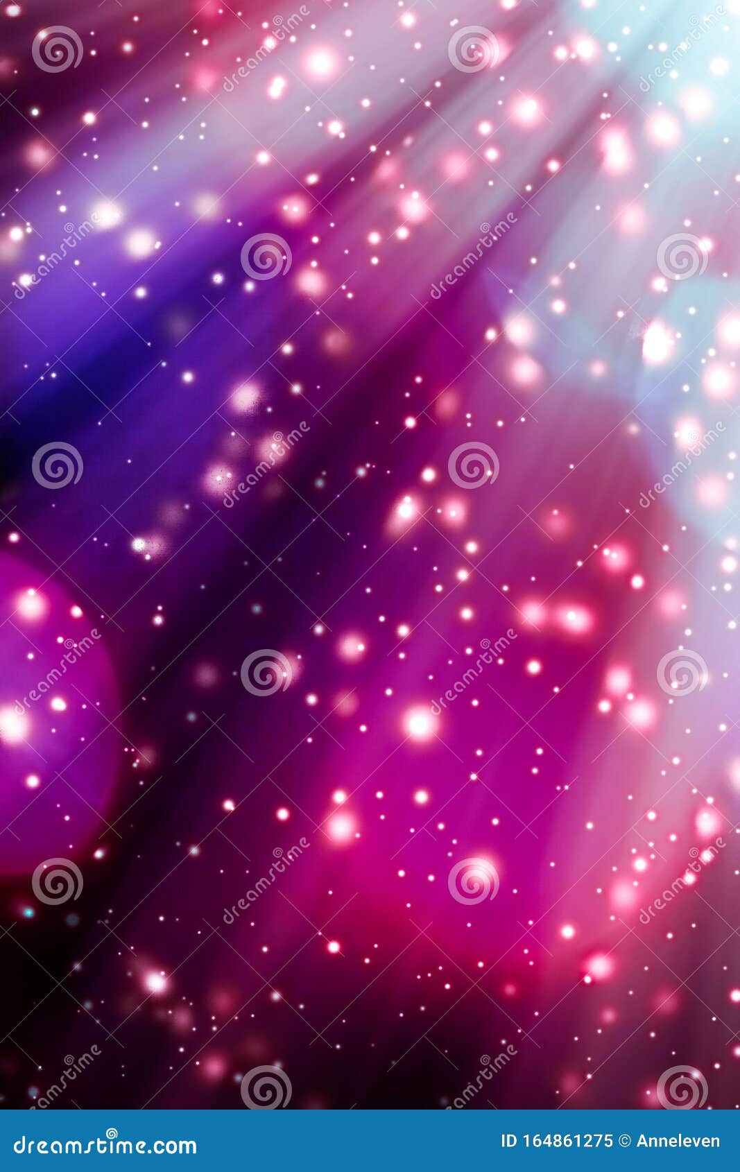 Abstract Cosmic Starry Sky Lights and Shiny Glitter, Luxury Holiday ...