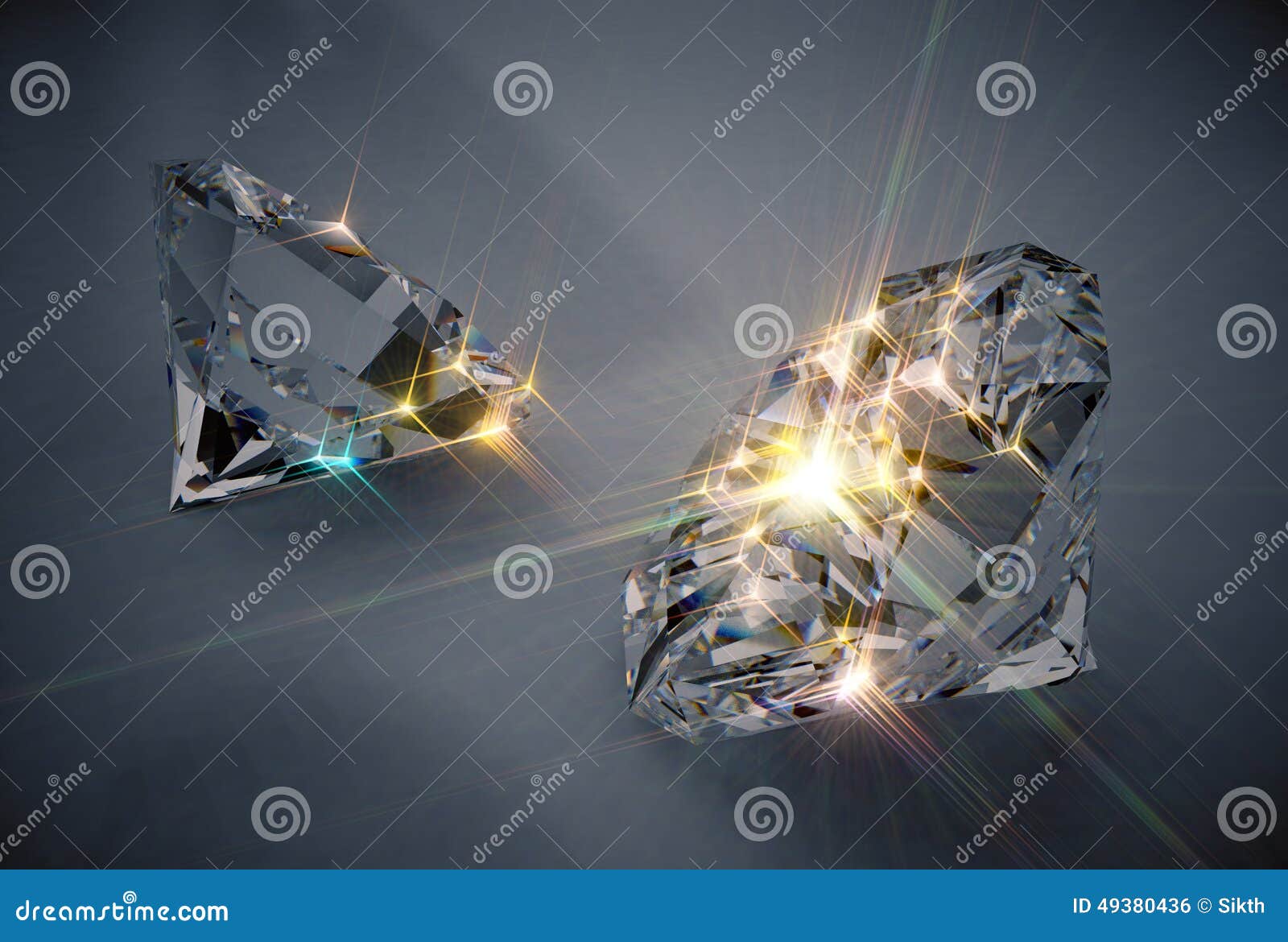 sparkling diamonds