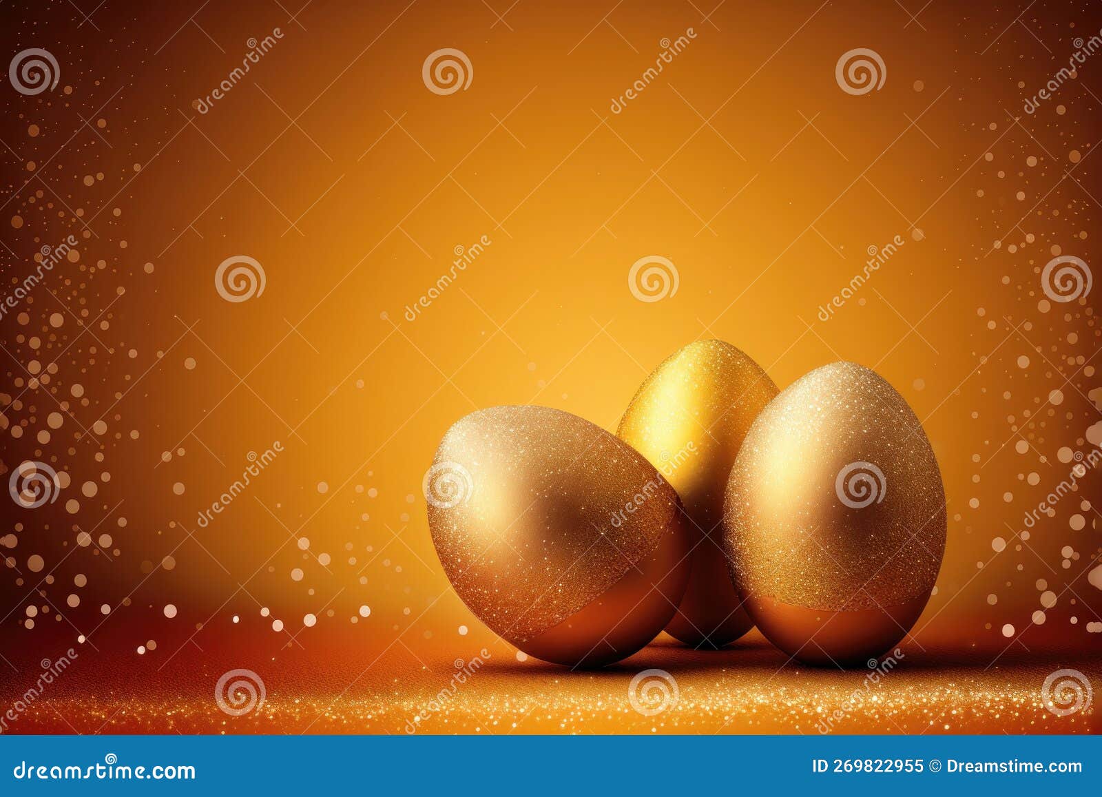 Sparkling Easter Egg Delight. Generative AI Stock Illustration Illustration of rabbit