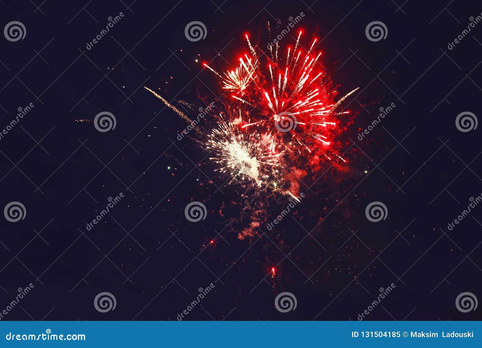 Sparkling Flashes Of A Festive Firework Stock Image Image of merry