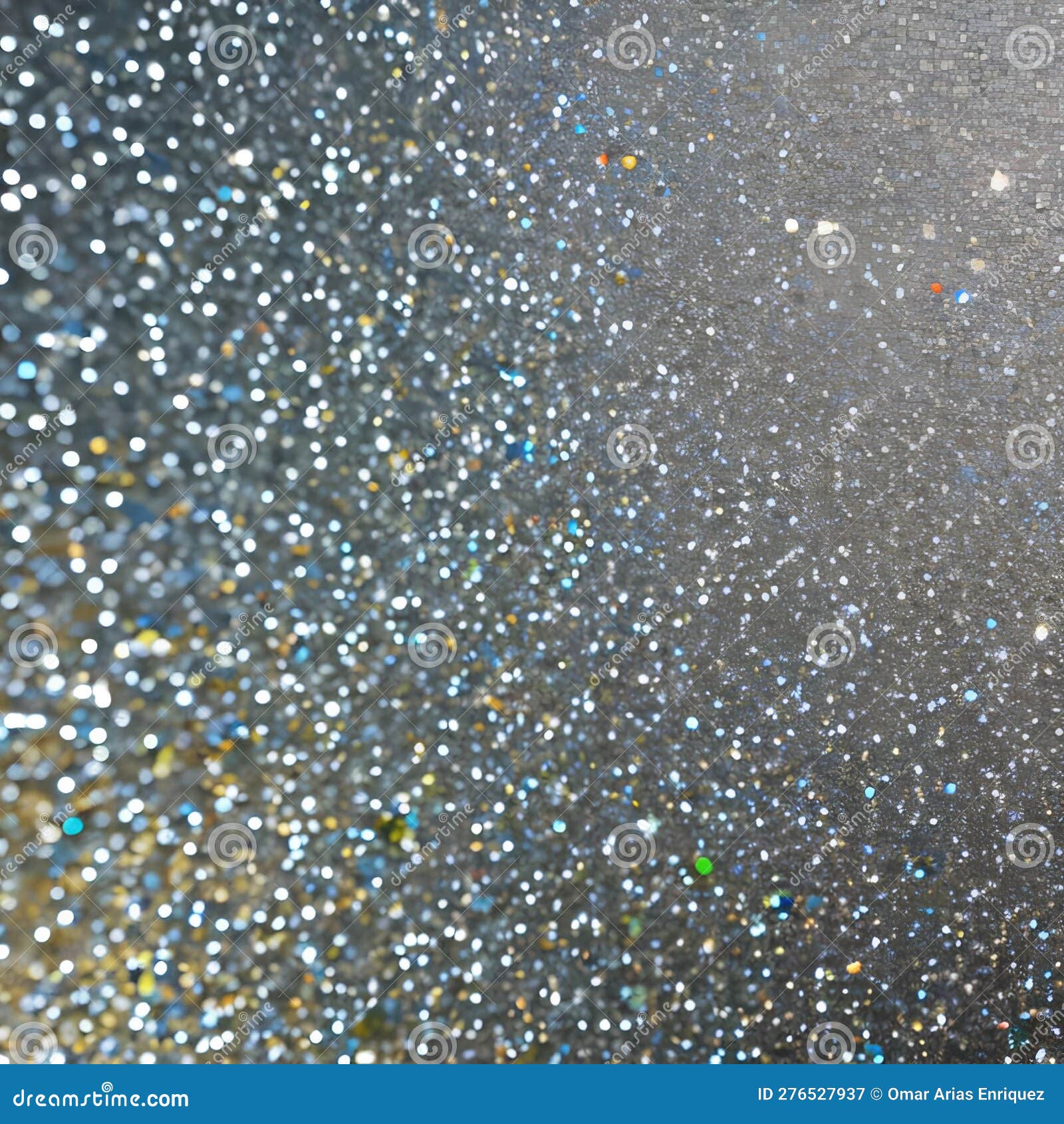 A Sparkling and Glittery Texture with Diamondlike Crystals and Glitter