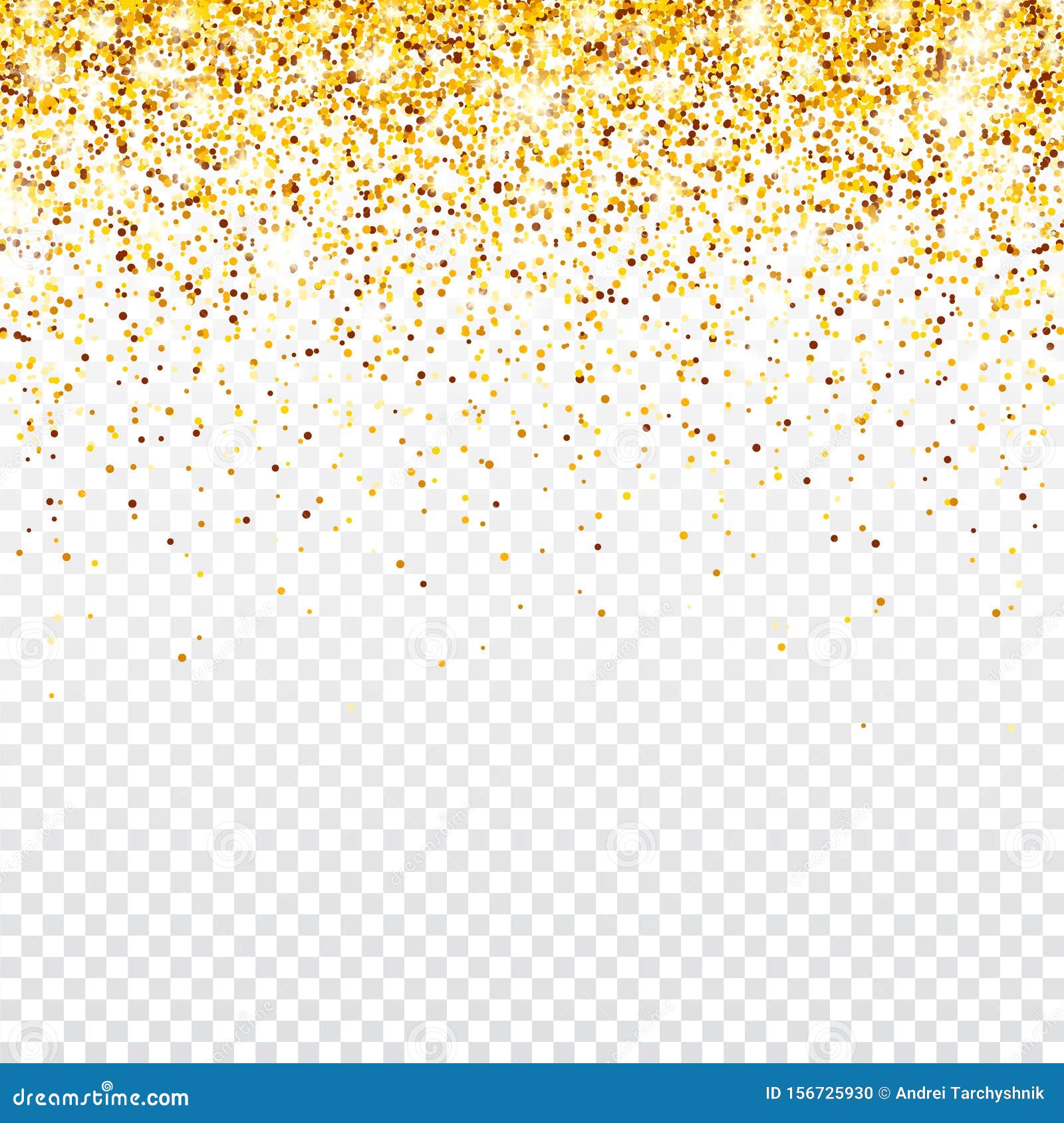 Golden Confetti PNG Transparent Images Free Download, Vector Files