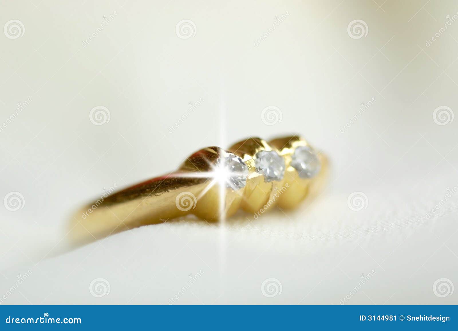 Sparkling Ring stock image. Image of cloath, marriage 3144981