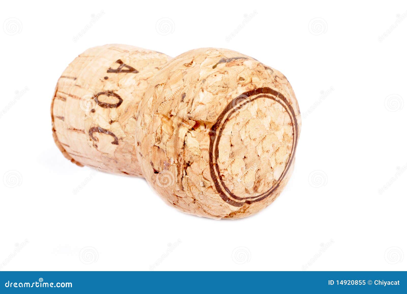 Sparkling Wine Cork stock image. Image of isolated, alcohol - 14920855