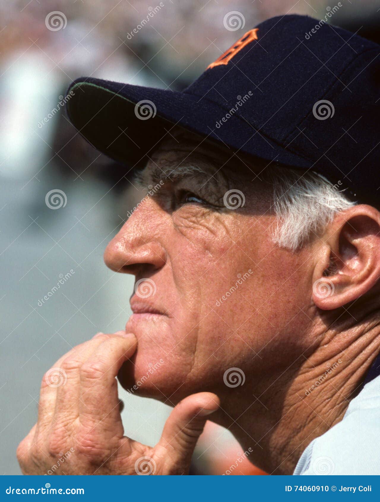 Sparky Anderson editorial image. Image of detroit, tigers - 74060910