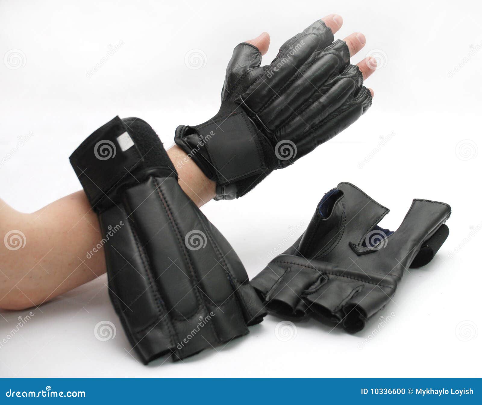 Sparrings Karate Gloves Stock Photo Image 10336600