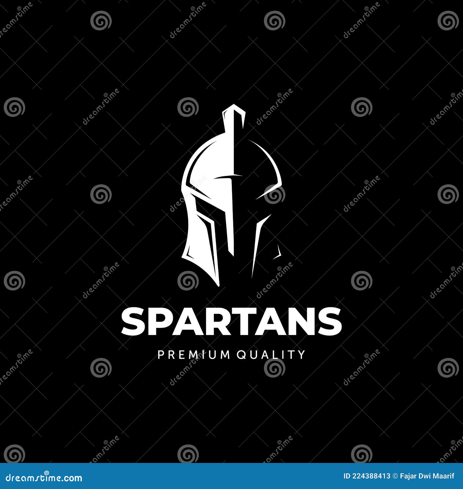 Sparta Logo Vector, Spartan Helmet Logo | CartoonDealer.com #159116745