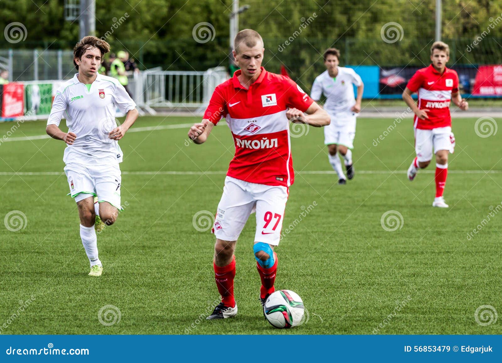 16.07.15 Spartak Moscow-youth 2-3 Ufa-youth, Game Moments Editorial Stock  Image - Image of game, moscow: 56853479