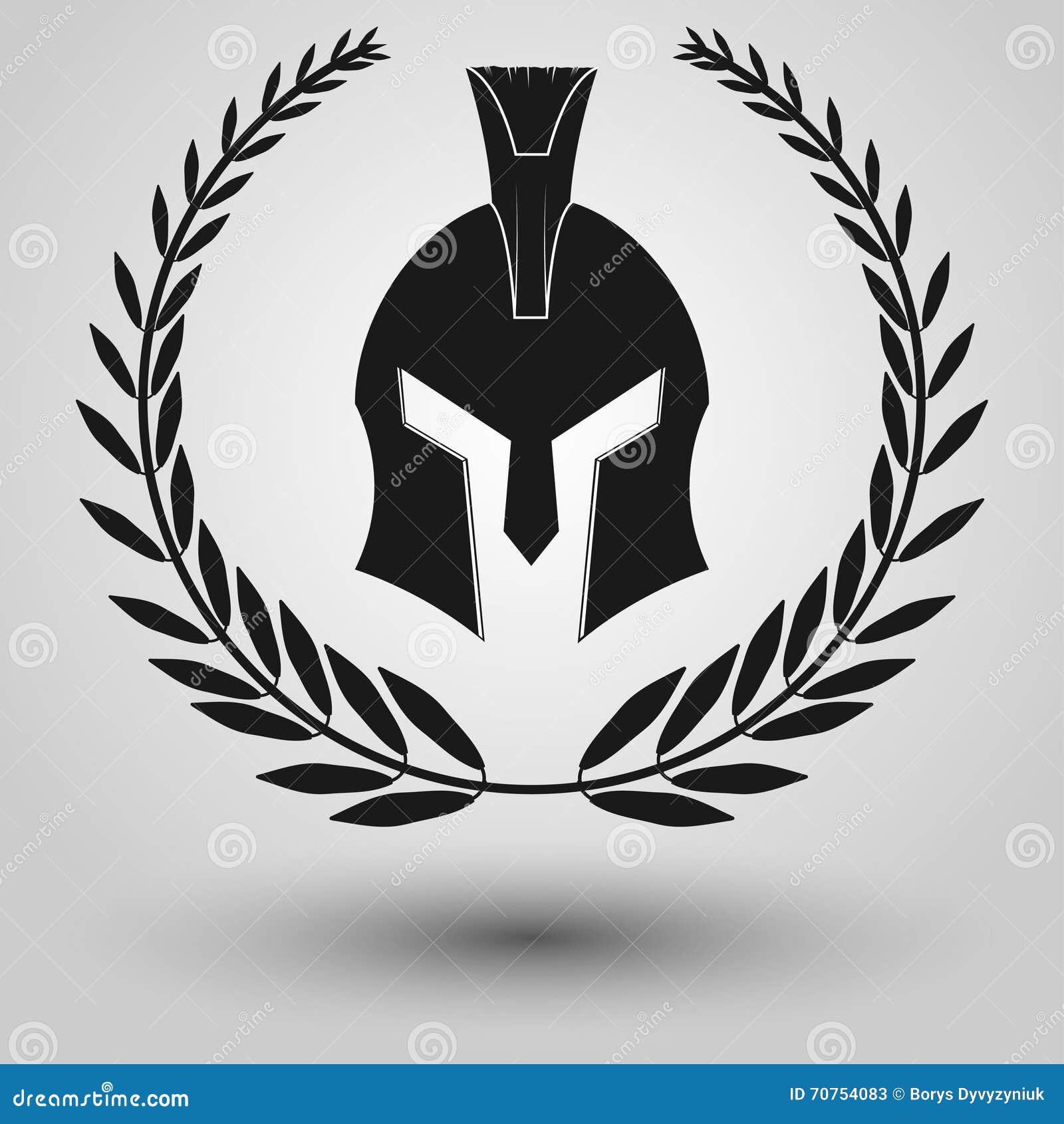 spartan helmet silhouette