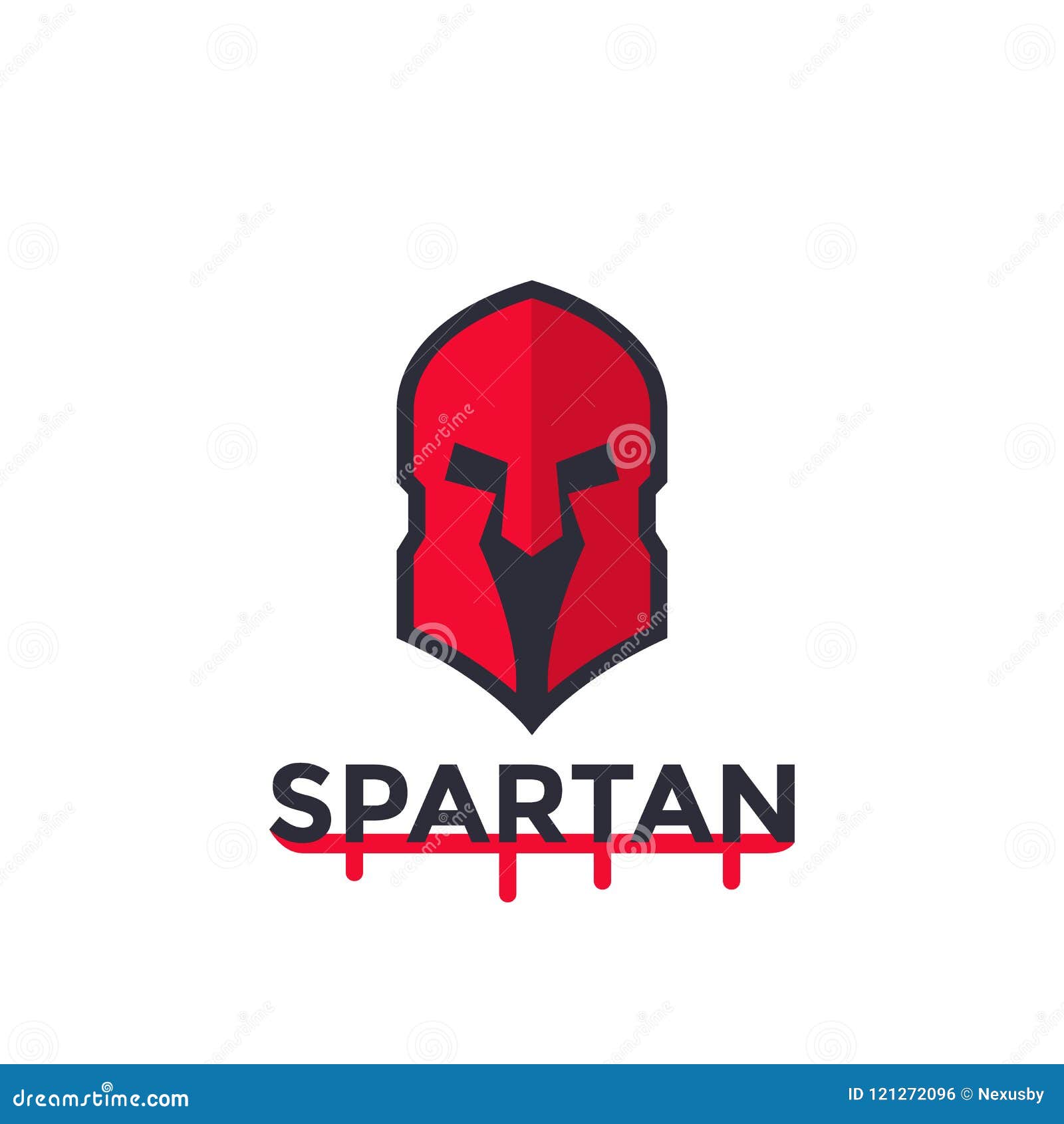 spartan helmet,  logo concept