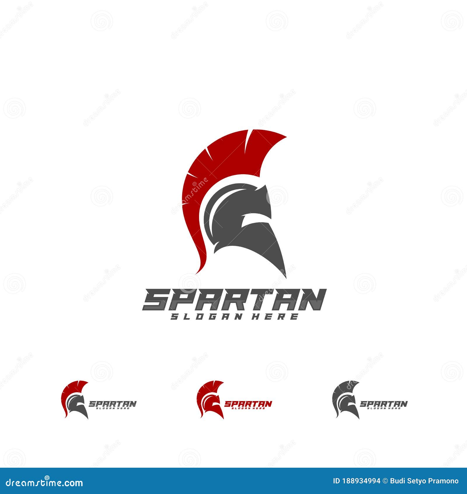 Spartan Logo Design Vector, Sparta Logo Design Template, Spartan Helmet ...