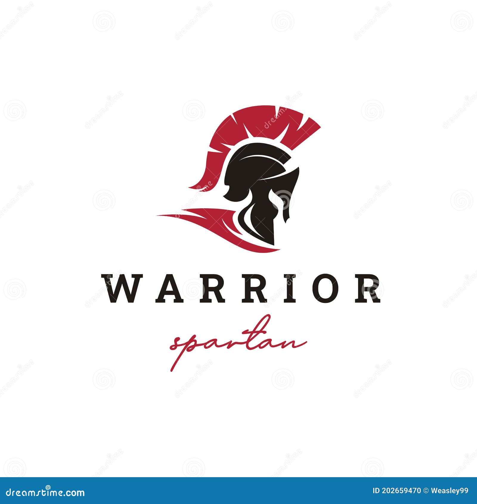 Spartan Sparta Logo, Spartan Helmet Logo Design Vector Stock Vector