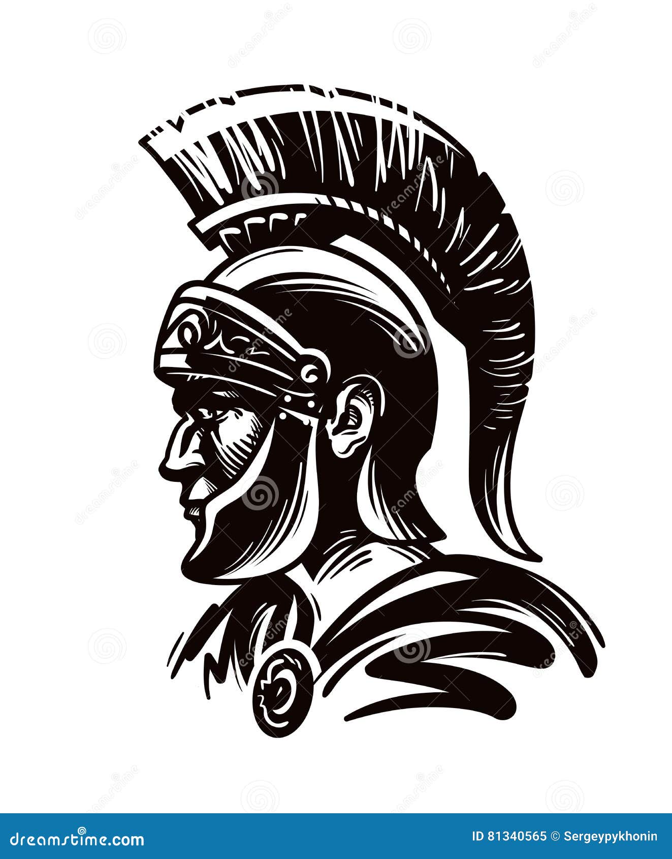 spartan warrior, gladiator or roman soldier.  