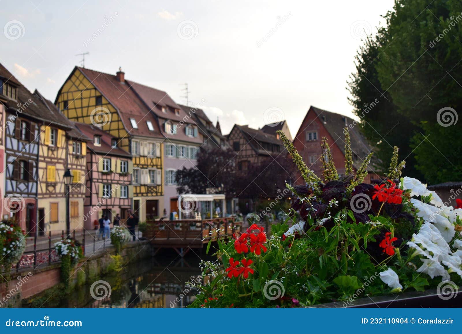 colors and architecture in colmar