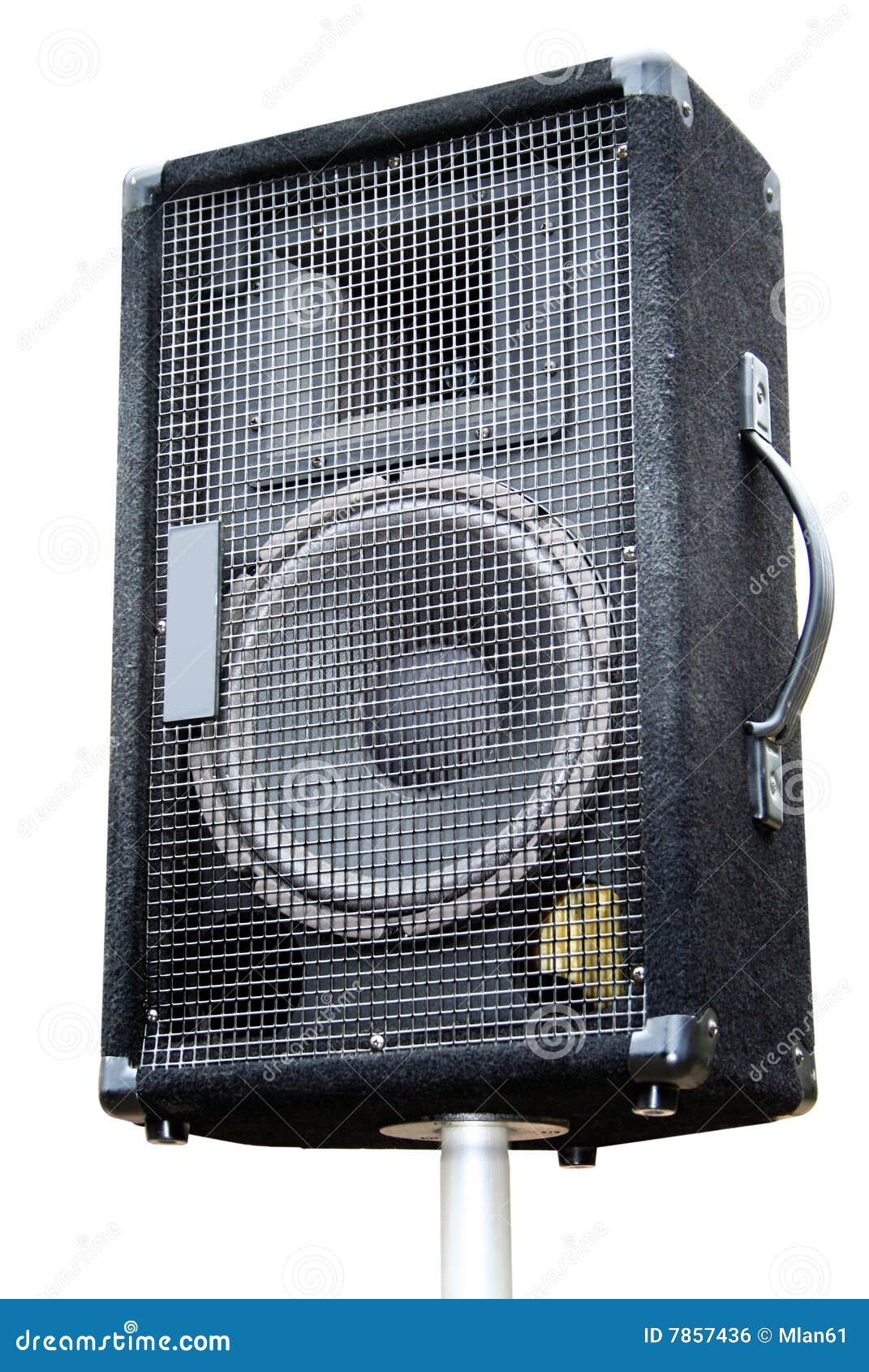 Speaker box stock photo. Image of woofer, music, audio - 7857436