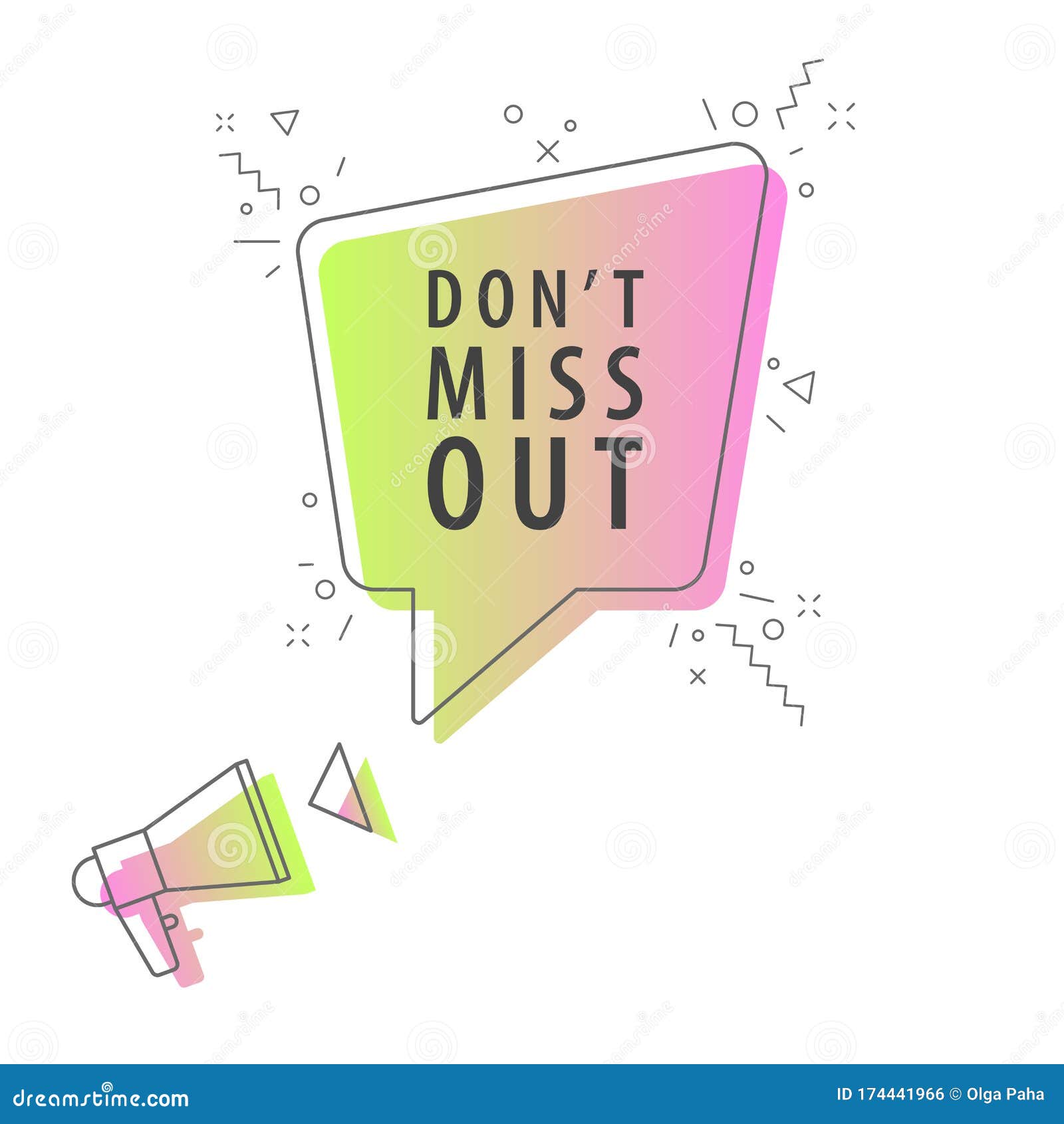 speaker and slogan dont miss out