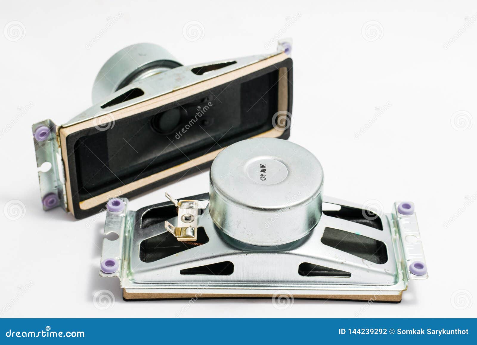 Speaker for television stock photo. Image of electronic 144239292