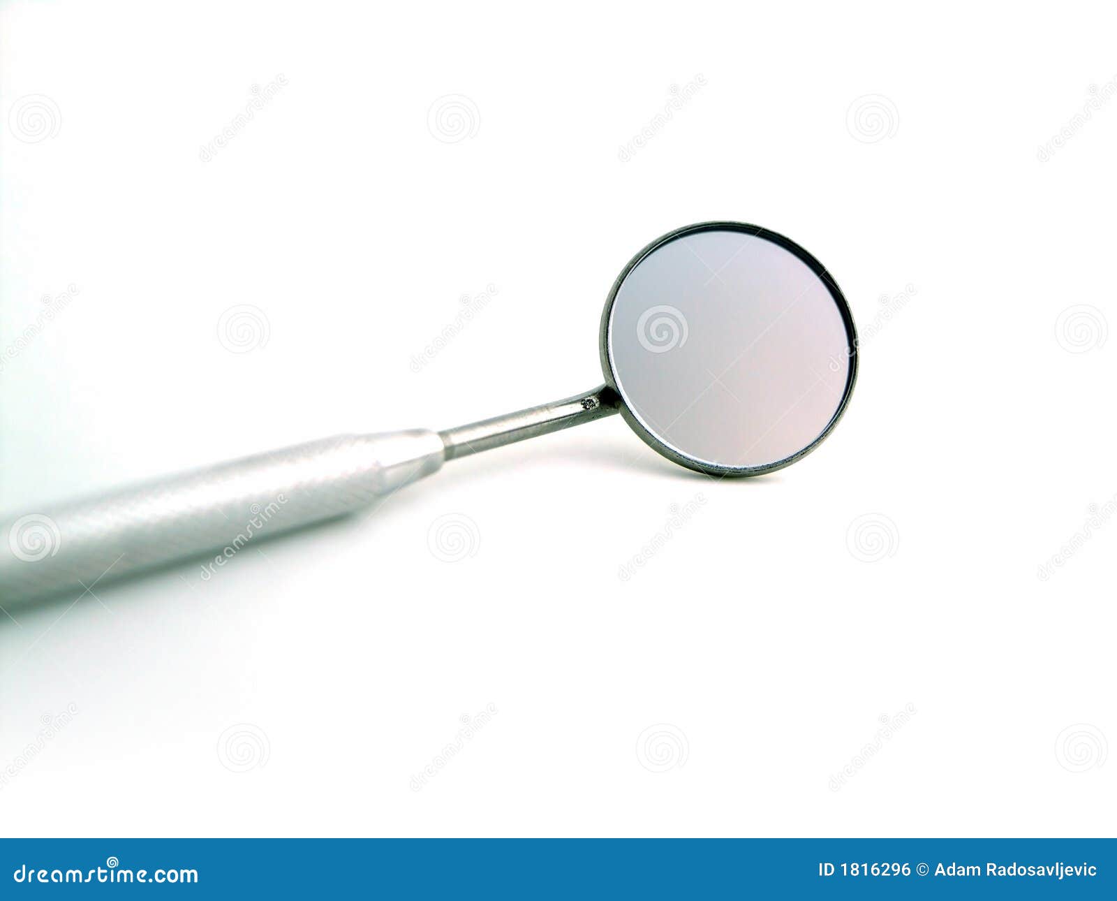 Specchio Dentale N. 5 In Acciaio Inossidabile Con Manico Da 6,2