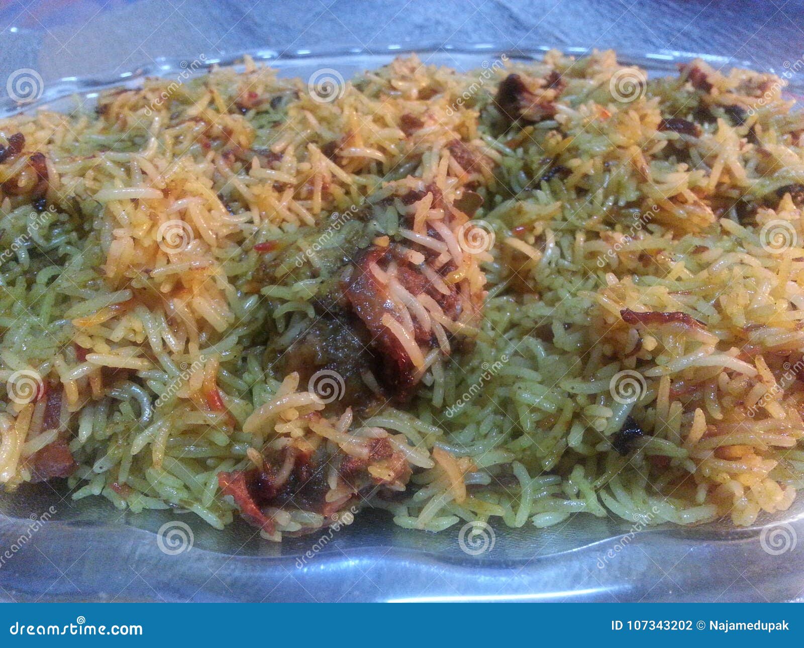 Special Cooked Rice Dish with Beef Stock Photo Image of healthy