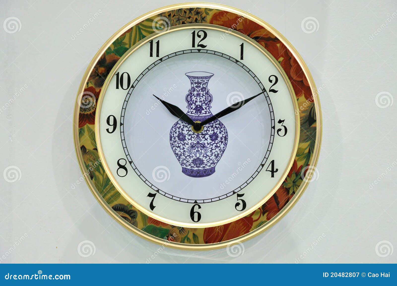 Special decorating clock stock image. Image of theme 20482807