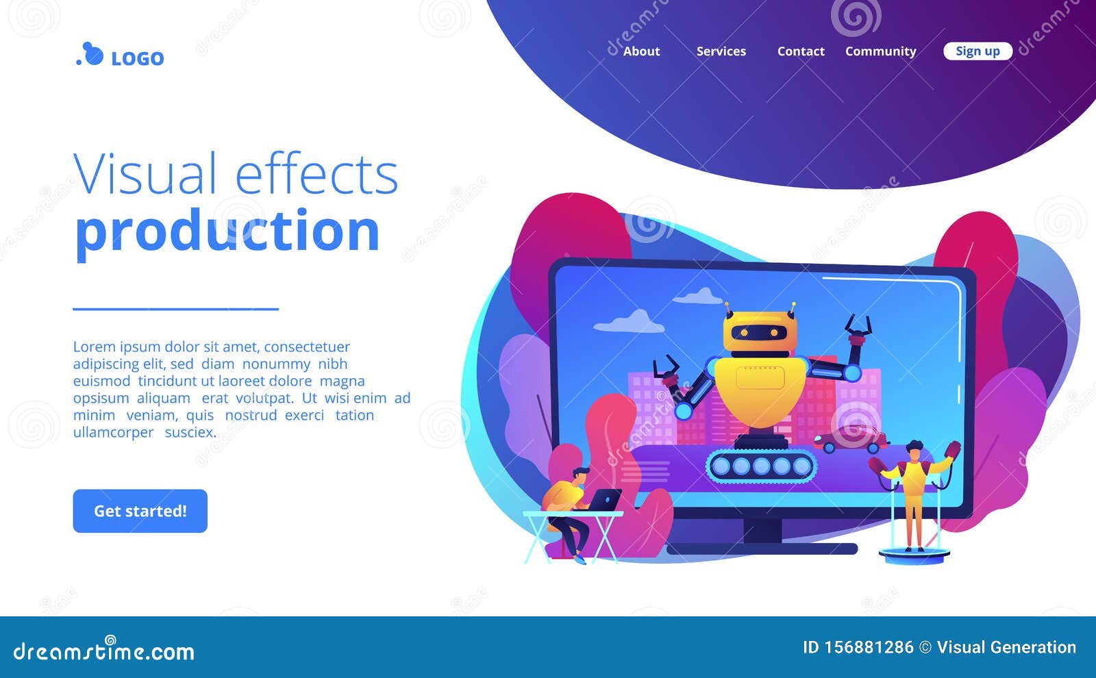 Any Effects - Landing Page