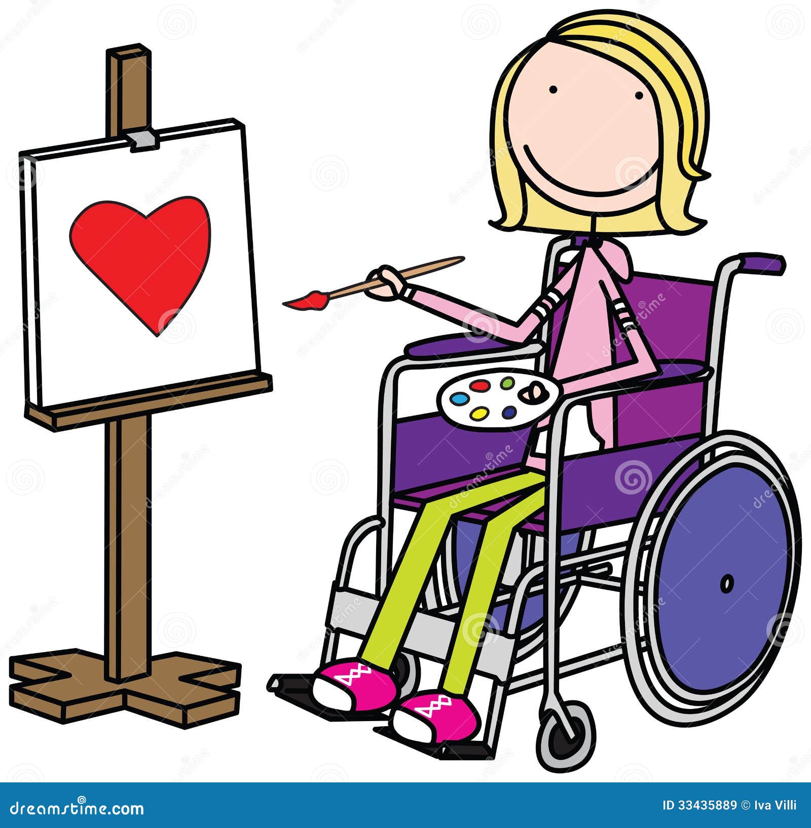 clipart girl in wheelchair - photo #43