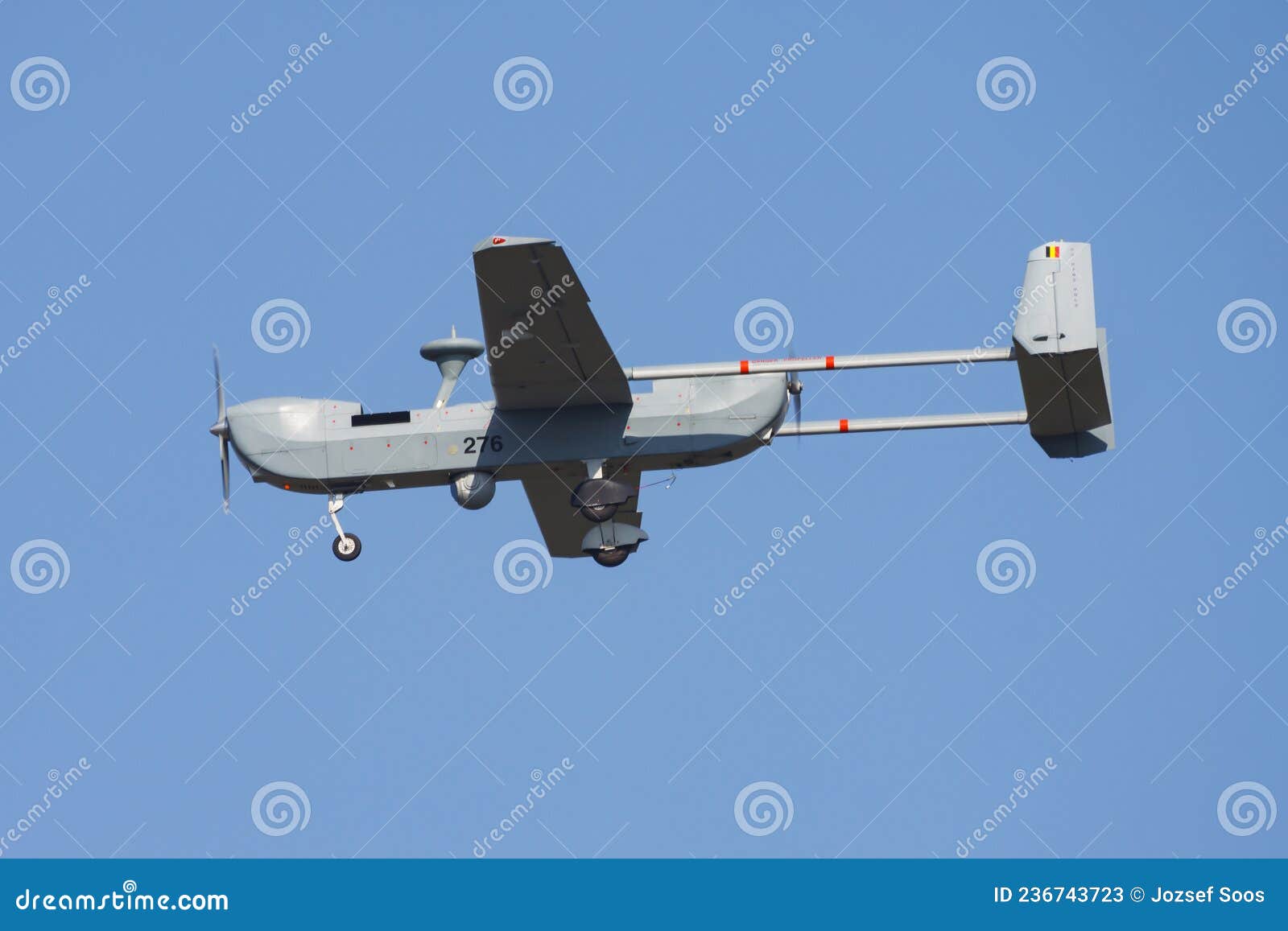 Special Mission Drone UAV Plane at Air Base. Air Force Flight Operation.  Aviation and Aircraft. Air Defense. Military Industry. Editorial Stock  Photo - Image of arrival, landed: 236743723