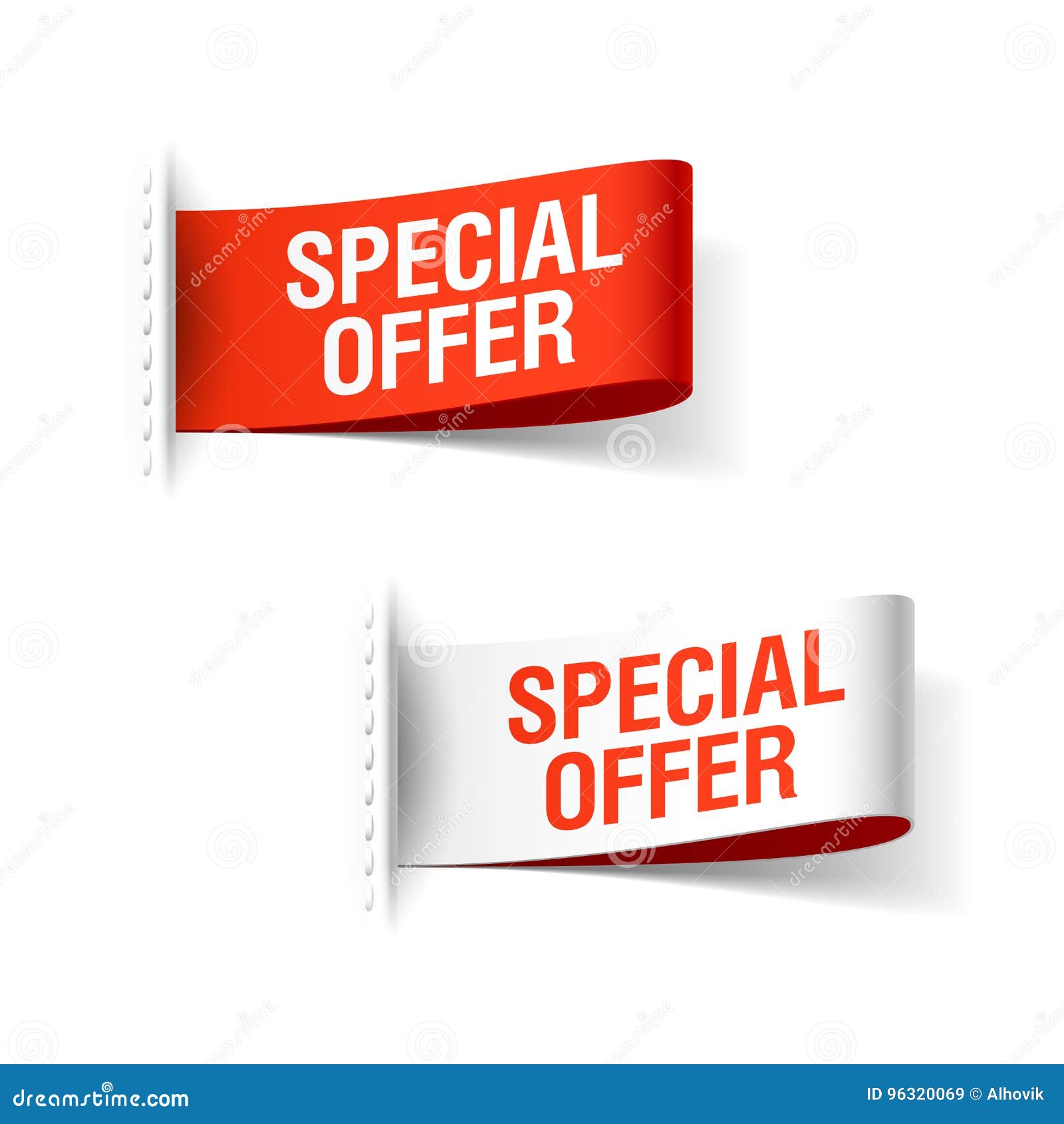 special offer ribbon