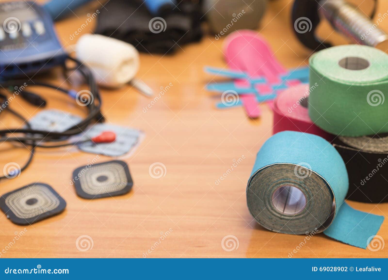 Special Physio Tape Rolling and Adhesive Electrode, for Use with Stock