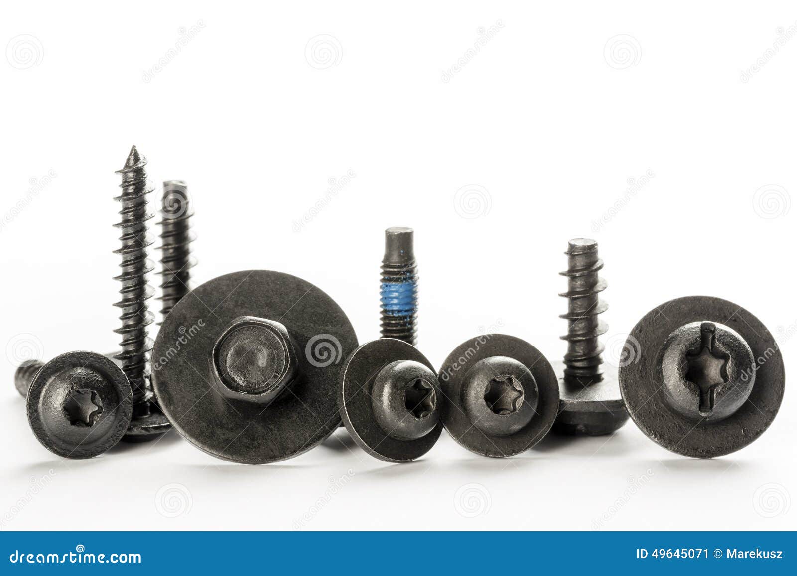 Special Screws for the Automotive Industry Stock Image Image of